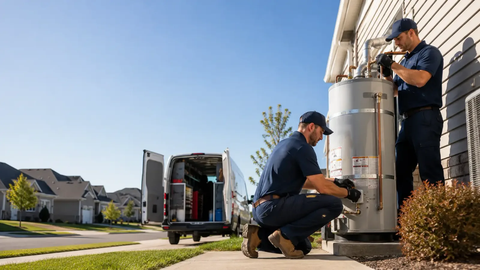 Water Heater Installation in Jessie, ND